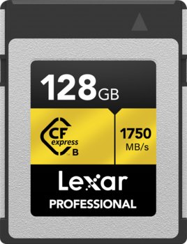 Karta pamięci CFexpress Pro Gold R1750/W1500 128GB - Lexar
