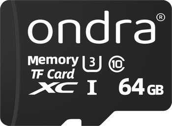 Karta pamięci do wideorejestratora drona aparatu microSD 64GB Class 10 U3 - Ondra