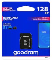 KARTA PAMIĘCI GOODRAM | micro SD | 128GB GoodRam