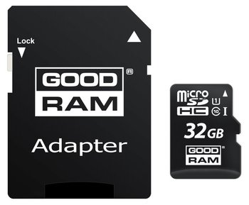 Karta pamięci GOODRAM microSDHC, 32 GB, Class 10 + adapter SD - GoodRam