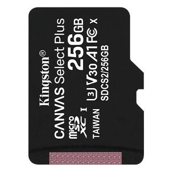 Karta pamięci KINGSTON Canvas Select Plus, micrroSDXC, 256 GB - Kingston