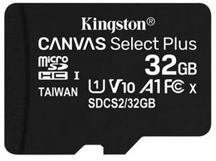 Karta pamięci KINGSTON Canvas Select Plus SDCS2/32GBSP, MicroSDHC, 32 GB - Kingston
