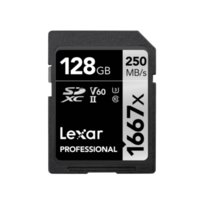 Karta Pamięci Lexar Pro 1667X Sdxc Uhs-Ii U3 (V60) R250/W120 128G Lexar