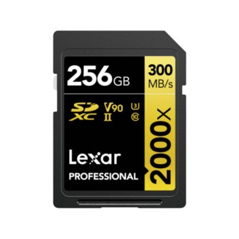 Karta Pamięci Lexar Pro 2000X Sdhc/Sdxc Uhs-Ii U3(V90) R300/W260 (W/O Cardreader) 256Gb - Lexar