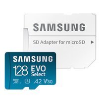 Karta pamięci microSD microSDXC Samsung EVO Select 128 GB + adapter SD