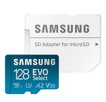 Karta pamięci microSD microSDXC Samsung EVO Select 128 GB + adapter SD - Samsung