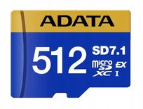 Karta pamięci microSDXC Adata 512GB SD7.1/UD512GEX3L1-C