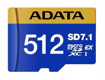 Karta pamięci microSDXC Adata 512GB SD7.1/UD512GEX3L1-C - Inny producent