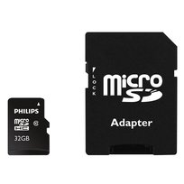 Karta pamięci PHILIPS, MicroSDHC, 32 GB + adapter Philips