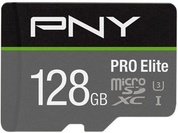 Karta pamięci PNY PRO Elite P-SDU128V31100PRO-GE, MicroSDXC, 128 GB - PNY