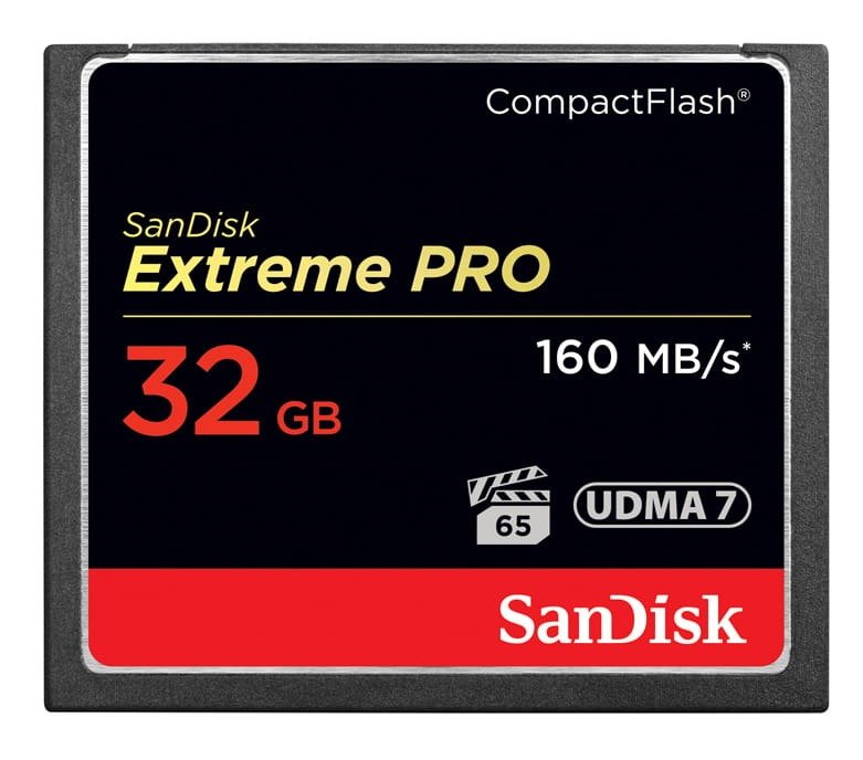 Karta pamięci SANDISK Compact Flash Extreme Pro, 32 GB