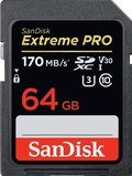 Karta pamięci SANDISK Extreme PRO SDSDXXY-064G-GN4IN, SDXC, 64 GB - SanDisk