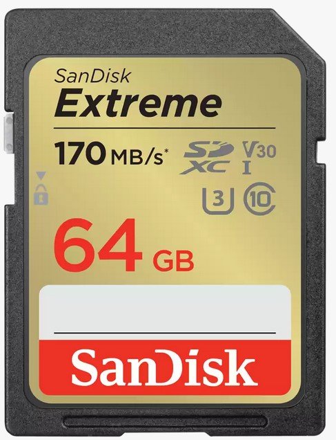 SanDisk Karta pamięci SANDISK Extreme SDSDXV2-064G-GNCIN, microSDXC, RescuePRO Deluxe 64 GB