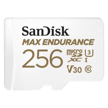 Karta pamięci SANDISK Max Endurance, microSDXC, 256 GB + adapter SD - SanDisk