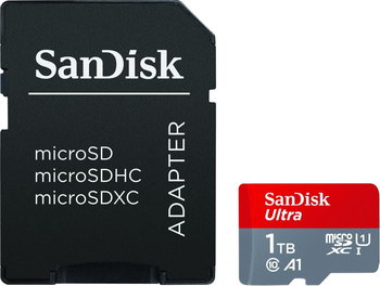 Karta pamięci SanDisk Ultra microSDXC 1TB + SD Adapter  - SanDisk