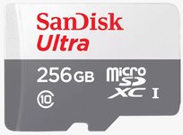 Karta pamięci SANDISK Ultra SDSQUNR-256G-GN3MN, microSDXC, 256 GB