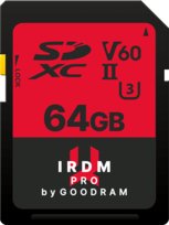Karta pamięci SDXC 64GB UHS-II V60 IRDM by GOODRAM IRP-S6B0-0640R12