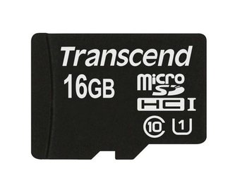 Karta pamięci TRANSCEND microSDHC, 16 GB, Class 10 - Transcend