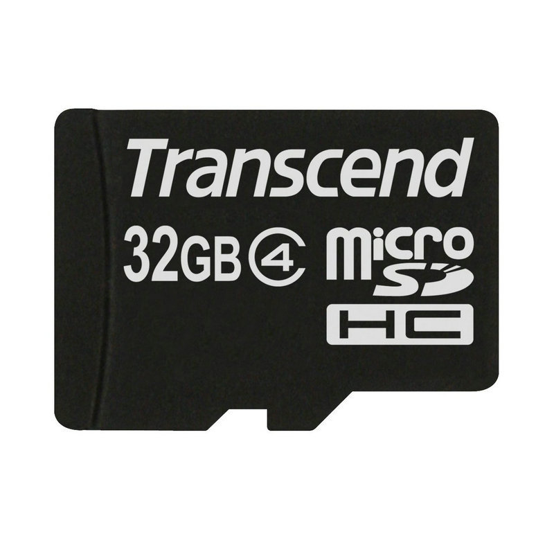Transcend Microsd Karta pamięci TRANSCEND microSDHC, 32 GB, Class 4 + adapter SD ...