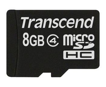 Karta pamięci TRANSCEND microSDHC, 8 GB, Class 4 - Transcend
