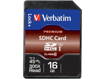 Karta pamięci VERBATIM SDHC, 16 GB - Verbatim