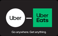 Karta podarunkowa Uber - 100 zł
