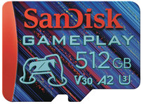 Karta SanDisk GamePlay microSDXC 512GB 190/130 MB/s A2 C10 V30 UHS-I U3 (SDSQXAV-512G-GN6XN)