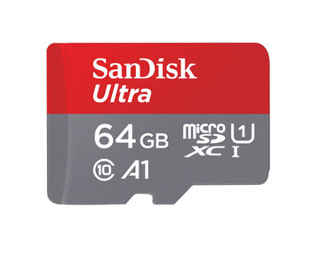 Karta SANDISK Ultra microSD 64GB 100/U1 A1 (2024) - SanDisk