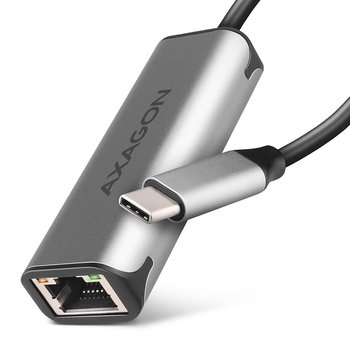 Karta sieciowa 2.5 Gigabit Ethernet ADE-25RC USB-C 3.2 Gen 1 - Realtek 8156, automatyczna instalacja, szara - Inny producent