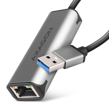 Karta sieciowa 2.5 Gigabit Ethernet, Realtek 8156 ADE-25R USB-A 3.2 Gen 1, automatyczna instalacja, szara - Inny producent