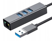 Karta Sieciowa Hub USB 3.0 Gigabit LAN RJ45 1000Mb