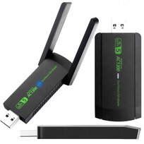 KARTA SIECIOWA WIFI USB ADAPTER 5GHz NA WI-FI 1300mbps 2 ANTENY ZEWNĘTRZNA Blow