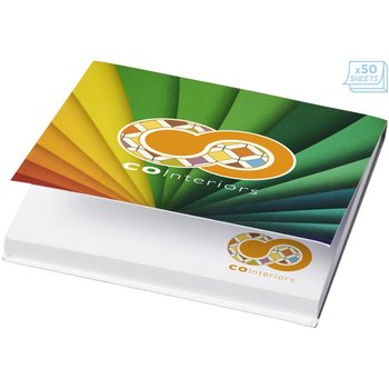 Karteczki samoprzylepne Sticky-Mate® 75x75mm w miękkiej okładce - UPOMINKARNIA