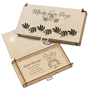 Kartka koperta na pieniądze pudełko ślubne pamiątka - Inna marka