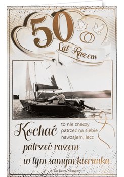 Kartka na 50 Rocznice ślubu, RS 01 - AB Card