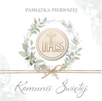 Kartka na Komunię elegancka KLAS4