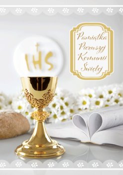 Kartka na Komunię świętą, KD 1 - Czachorowski