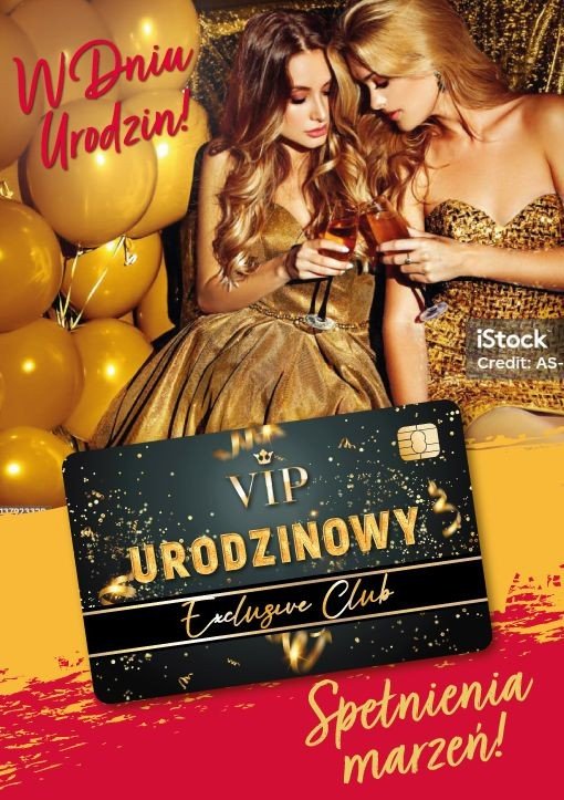 Kartka na urodziny dla Dziewczyny z Kartą kredytową VIP GIFT187