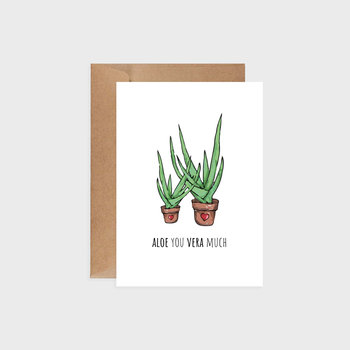 Kartka okolicznościowa, Aloe vera