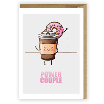 Kartka okolicznościowa,karnet,Power Couple - Cardie