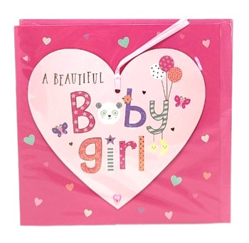 Kartka okolicznościowa narodziny dziecka Baby Girl