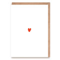 Kartka Okolicznościowa Walentynkowa Serduszko Karnet Walentynkowy - Cardie