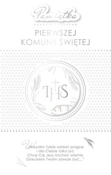 Kartka Pamiątka komunii, KP 13 - AB Card