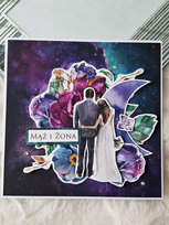 Kartka ślubna-księżycowy ślub, moon wedding - MyPerfectDay