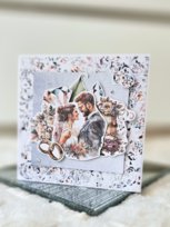 Kartka ślubna - młoda para, diamenty - MyPerfectDay