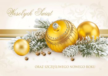 Kartka świąteczna bez życzeń GD-BT 81 - Czachorowski