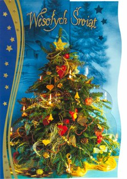 Kartka świąteczna z życzeniami A5P6 - Panorama