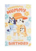 Kartka urodzinowa Bluey Mummy dla Mamy kartki z życzeniami na urodziny