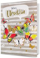 Kartka urodzinowa bogato zdobiona HM2352 Pan Dragon