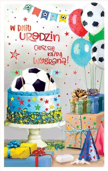 Kartka urodzinowa dla Piłkarza ICG1 - AB Card